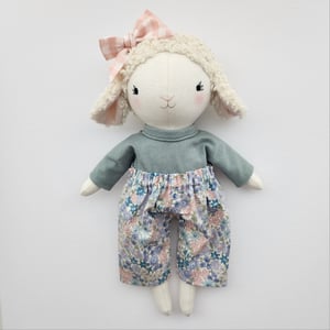 Image of Lamb Doll Sewing Pattern - Digital PDF Doll Sewing Pattern