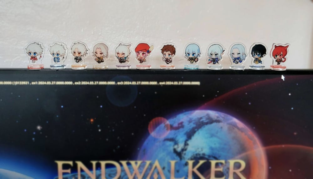 FFXIV Bite-sized standees Set 