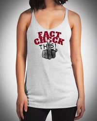 Image 3 of Women's Fact White Tank