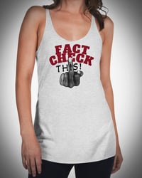 Image 1 of Women's Fact White Tank