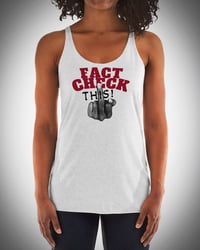 Image 5 of Women's Fact White Tank