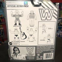 Image 2 of WWE Wrestling Mattel Retro Series 13 Mattel Creations #3 Greg Valentine Figure