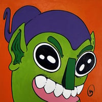 Image 1 of "Green Goblin" Painting