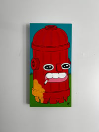 Image 2 of "Fire Hydrant #1" Painting