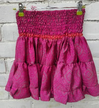 Boho Mini Skirt- Pink