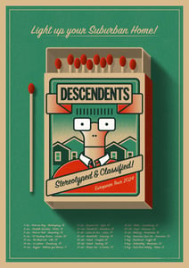 Image of Descendents | European Tour 2024 Screenprint