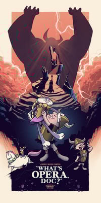 Looney Tunes 'What's Opera Doc?' 12x24" Giclee Print