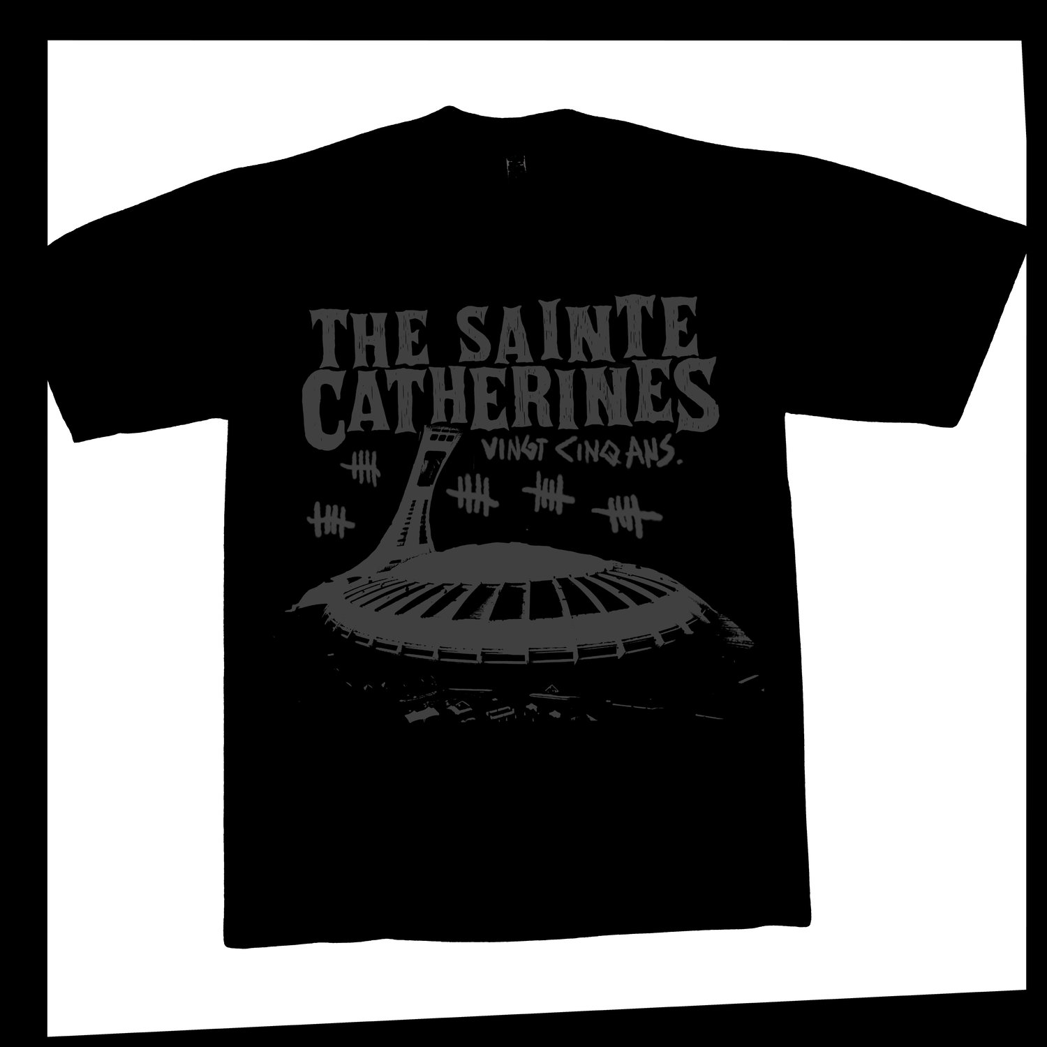 Image of The Sainte Catherines " Stade Olympique" t-shirt 