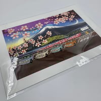 Image 5 of Inkymole's ‘Party at Fuji-san’ art print
