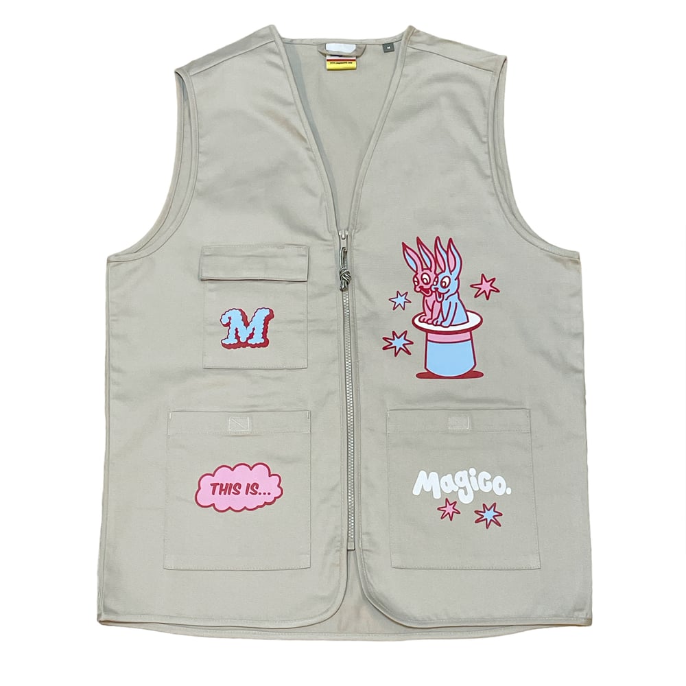 MÁGICO - "This is Mágico" vest (Beige)