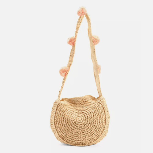 Image of SHIRALEAH Rio Shoulder Straw Bag 