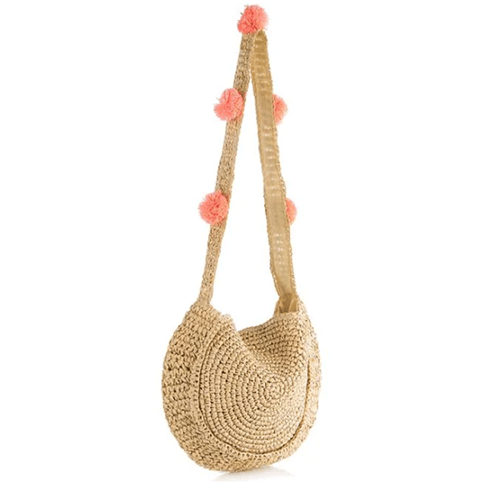 Image of SHIRALEAH Rio Shoulder Straw Bag