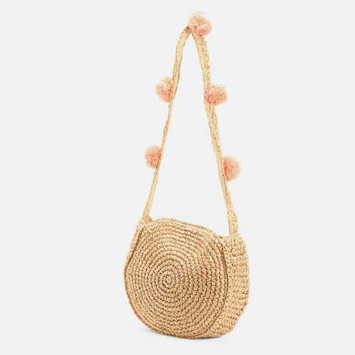 Image of SHIRALEAH Rio Shoulder Straw Bag 