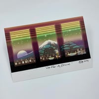 Image 2 of Inkymole's Hagaki mini-print.
