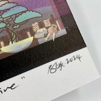 Image 5 of Inkymole's Hagaki mini-print.