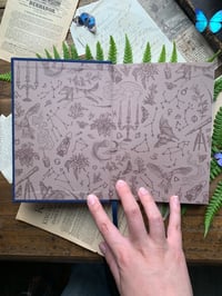 Image 4 of The Astronomer Hardcover Cloth Journal by Creeping Moon (B6, Blank, 100gsm Ivory Paper)