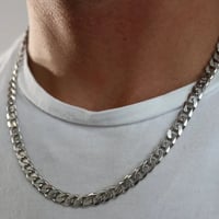 925 silver chain 18 inch 6mm
