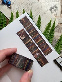 Image 4 of Apothecary Bookshelf Washi Tape ( 20mm wide)