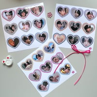 Image 5 of Pearl Heart Teen Stickers