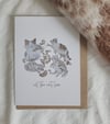 All the Cat Love Greeting Card 