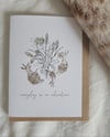 Snail Greeting Card