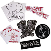 Image 1 of N8NOFACE "Patches & Slaps" STICKER & PATCH PACK