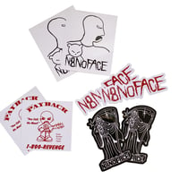 Image 2 of N8NOFACE "Patches & Slaps" STICKER & PATCH PACK