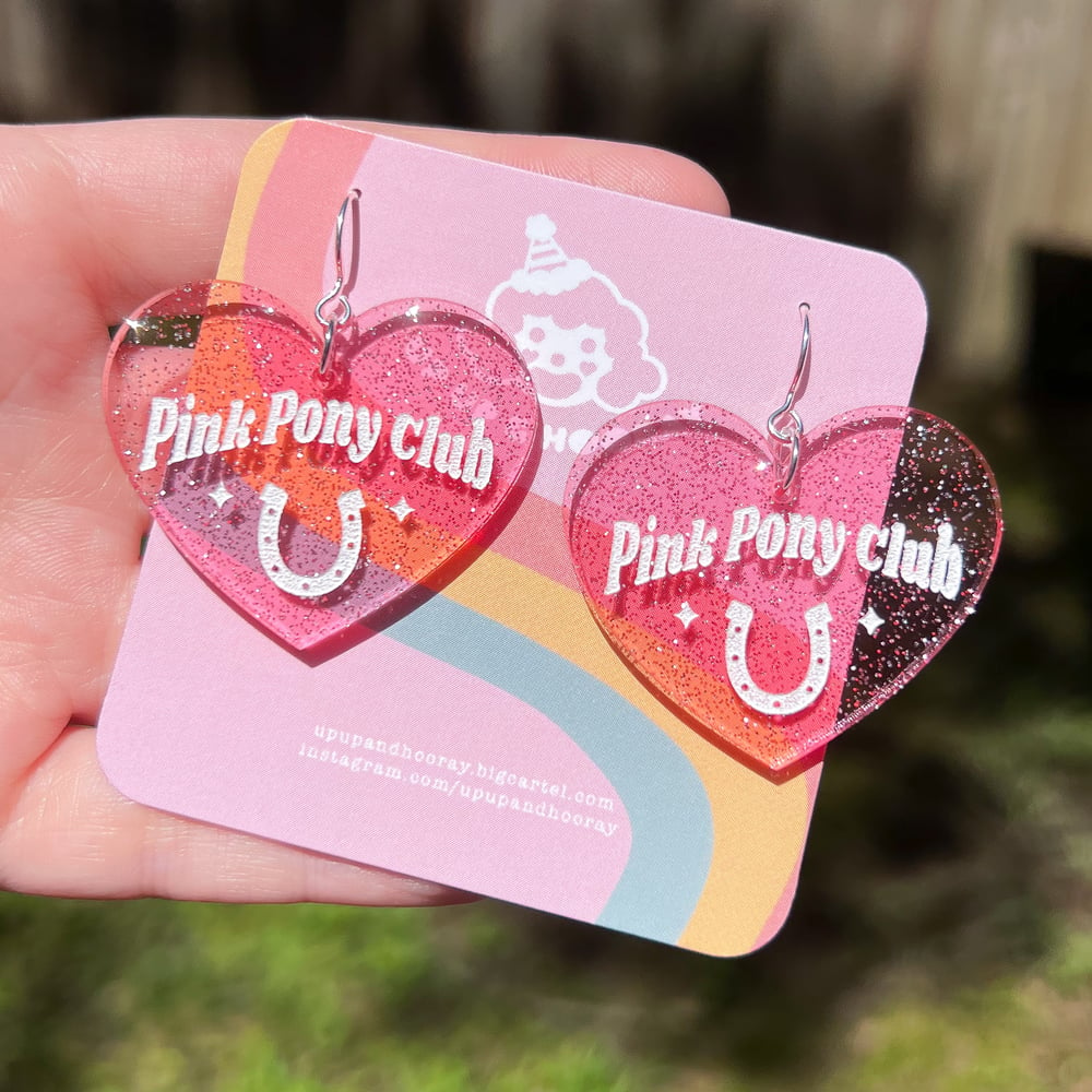 Image of Pink Pony Club Earrings