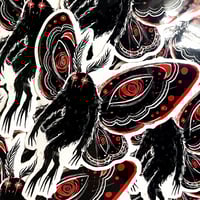 Image 2 of Mothman Sticker