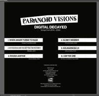 Image 2 of PARANOID VISIONS - DIGITAL DECAYED (LIMITED EDITION OF 100) 