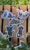 DunMesh..as Cats! Stickers 