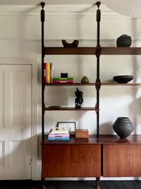 Image 2 of Italian Floor to Ceiling Shelving Unit, Single or Double Bay