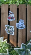 Snufkin, Little My and Moomin Stickers