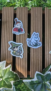 Image 1 of Snufkin, Little My and Moomin Stickers