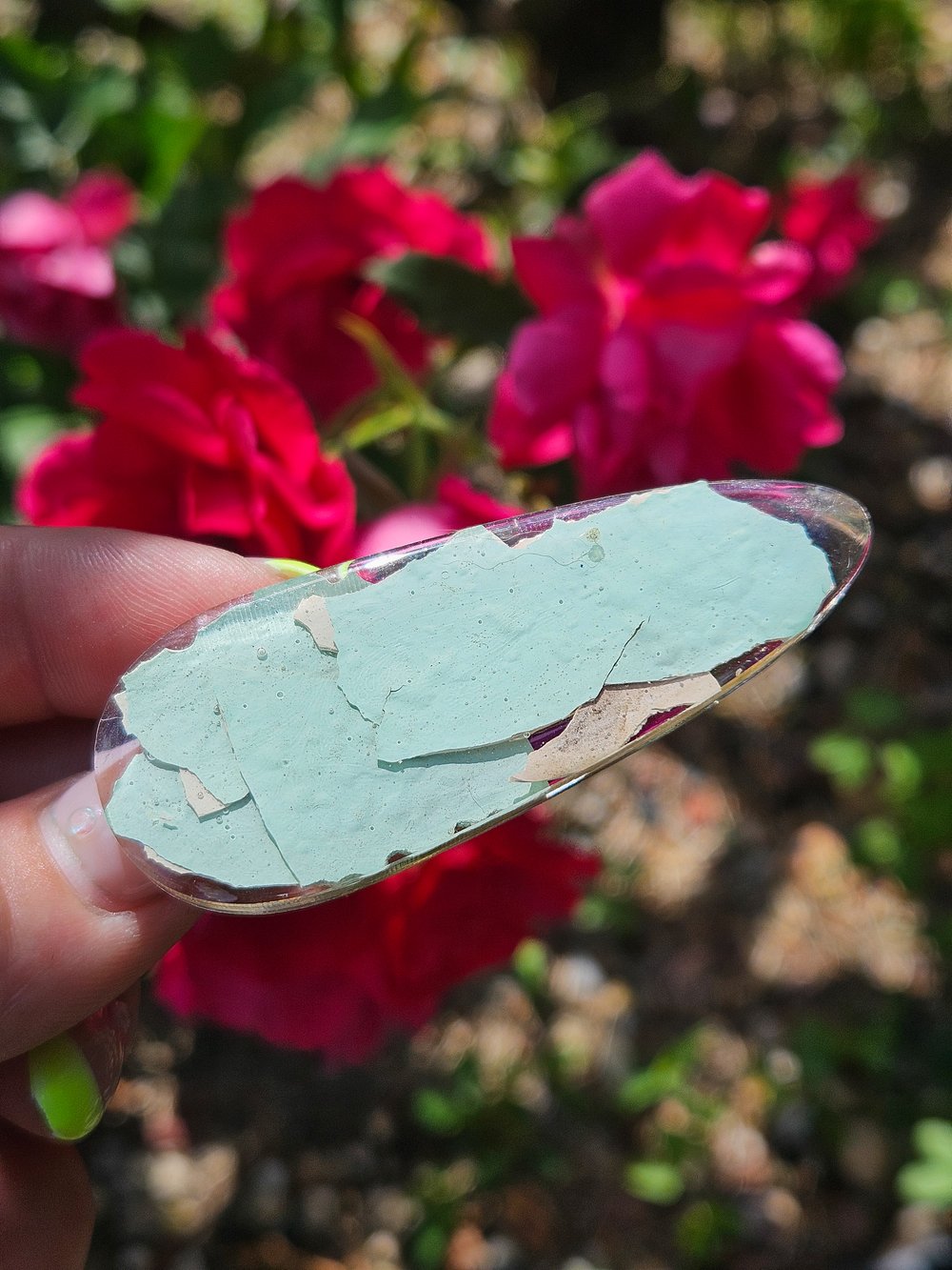 Image of Hudson River State Hospital Paintchip Barrette