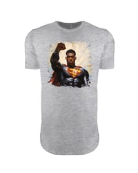 Image 1 of His and Hers Superman and Wonderwoman Tee