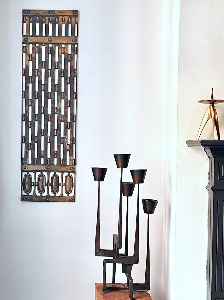 Image of Decorative Brass Screen