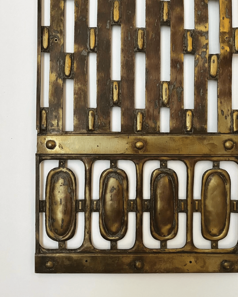 Image of Decorative Brass Screen