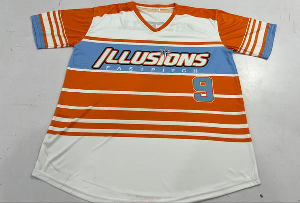 Image of Illusions Orange jersey