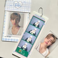 Image 1 of *PRE-ORDER* Double-sided Photo Strip Holder "Best Friends"