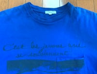 Image 2 of Engineered Garments graphic print silk screened t- shirt, size S (fits M/L)