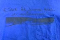 Image 7 of Engineered Garments graphic print silk screened t- shirt, size S (fits M/L)