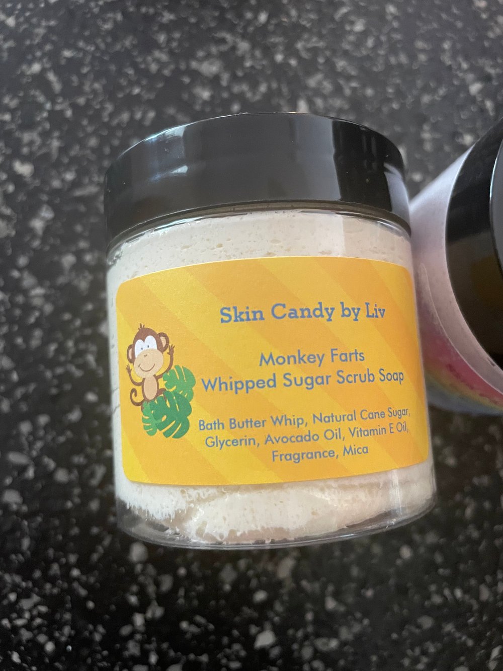 Monkey Farts Whipped Sugar Scrub Soap
