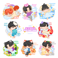 Image 2 of [PRE-ORDER] ATEEZ BIRTHSTONE CHARMS