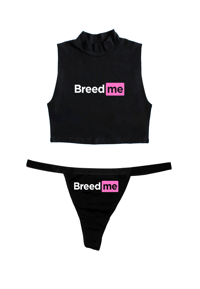 Image 1 of BREED ME CROPPED TURTLE-NECK SET