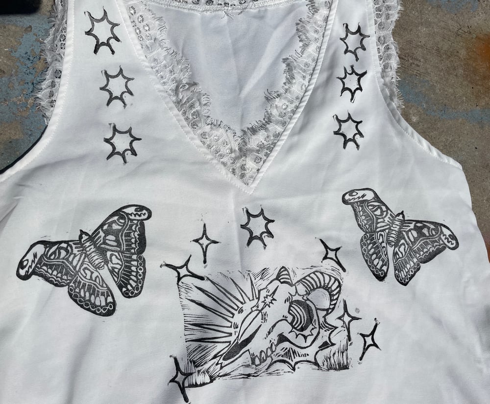 Hand Printed Tank