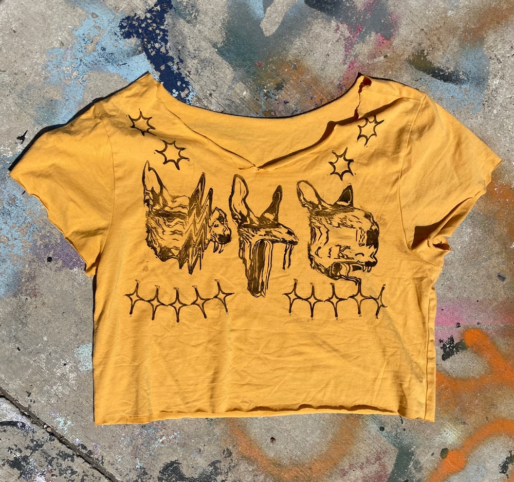 Hand Printed Tee