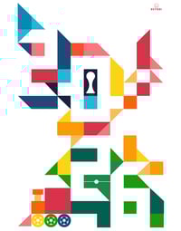 Image 1 of 2026 World Cup Houston Poster