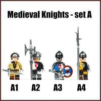 Image 1 of Medieval Knights - set A 