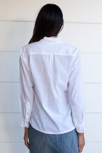 Image 7 of Cambric Boyfriend Shirt
